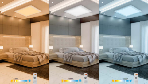 LED Panel FLEX Vit 40W 120x30 justerbar-Vit - 2