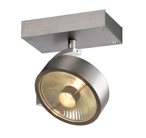 SLV Kalu 1 QPAR111 Borstad aluminium