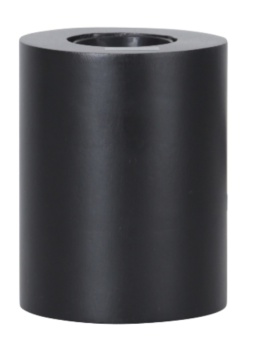 STAR TRADING Tub Lampfot Svart 10 cm