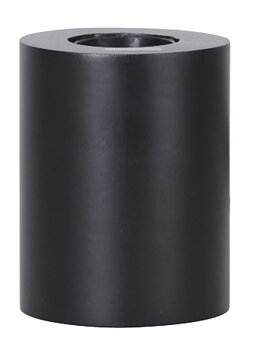 STAR TRADING Tub Lampfot Svart 10 cm