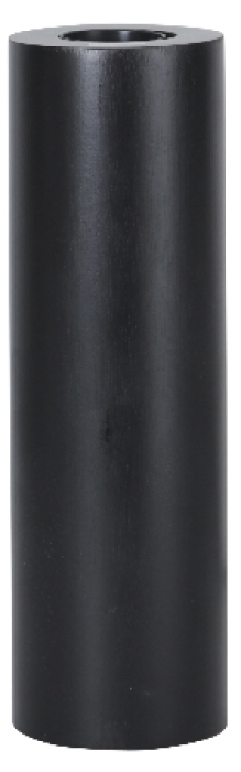 STAR TRADING Tub Lampfot Svart 10 cm - 3