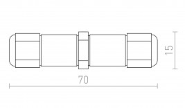 Rendl IP- BOX IP67, Kabelskarv - 3