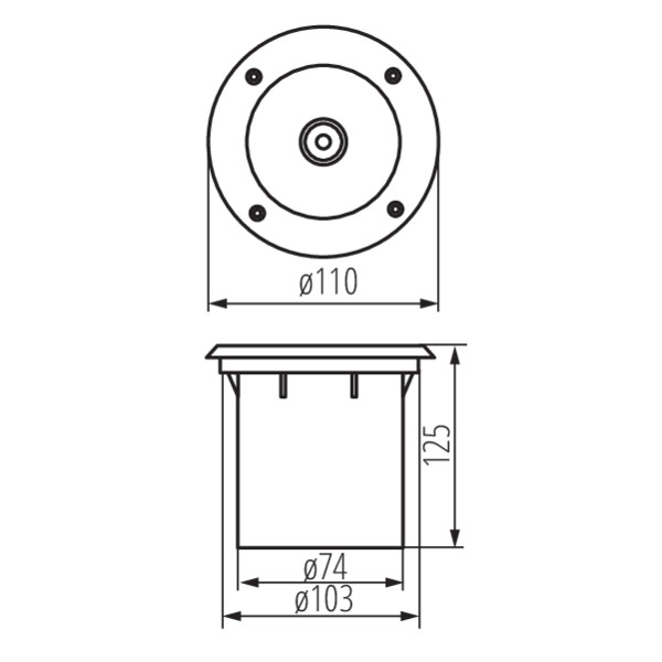 KANLUX  MORO N IG-20 Markarmatur - 2