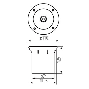 KANLUX  MORO N IG-20 Markarmatur