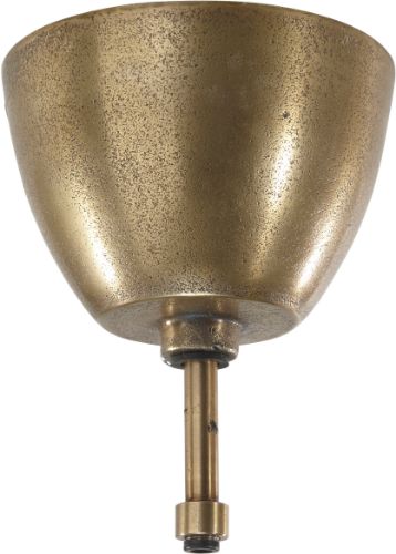 PR HOME Takkopp Råmässing 12 cm