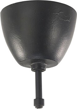 PR HOME Takkopp Råsvart 12 cm