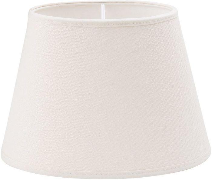 PR HOME Oval Lampskärm Lin Offwhite