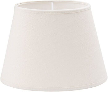 PR HOME Oval Lampskärm Lin Offwhite