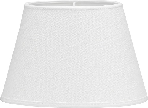 PR HOME Oval Lampskärm Classico Vit
