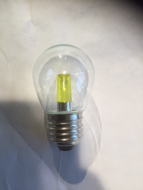 Crystal Line E27 Litet Klot Gul