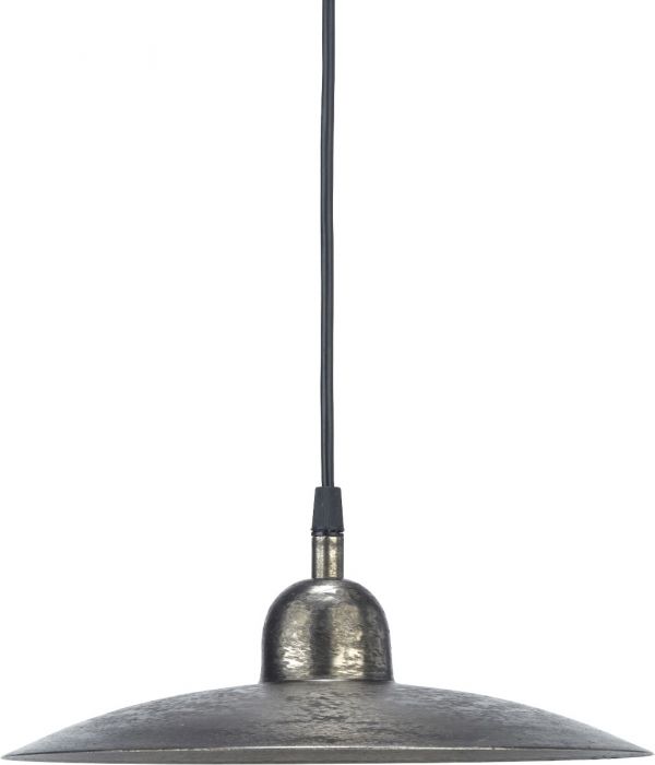 PR HOME Como Taklampa Beaten Silver 28 cm