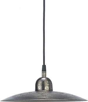 PR HOME Como Taklampa Beaten Silver 28 cm