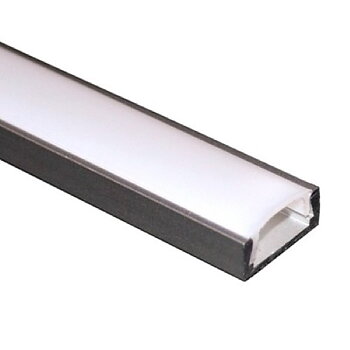 Aluminiumprofil, låg 15,2x6mm 