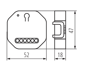KANLUX WiFi Smart Modul On/off