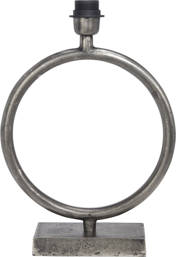 PR HOME Circle Lampfot Råsilver 43 cm