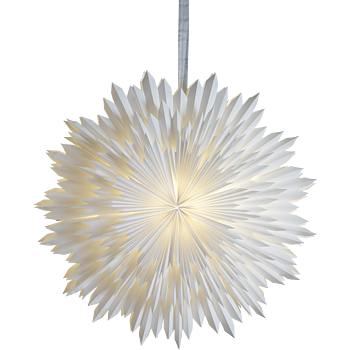 STAR TRADING Pappersstjärna Ice Vit 70cm