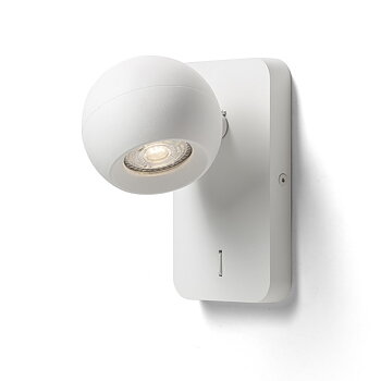 RENDL Siena vägg vit GU10 50W