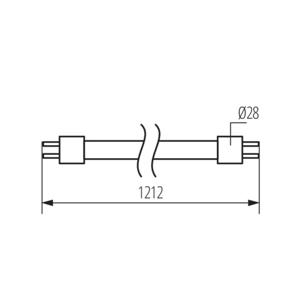 KANLUX  LED lysrör T8  12W (36W) 4000K 25-pack - 3