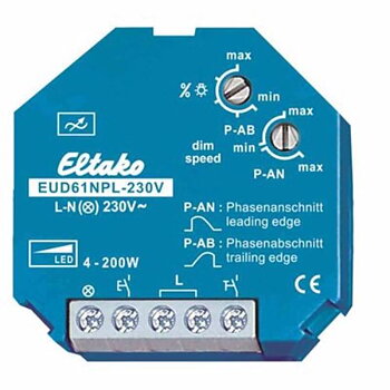 ELTAKO Universaldimmer LED utan N 4-200W