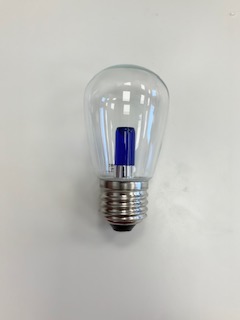 Crystal line S45 E27 Blå