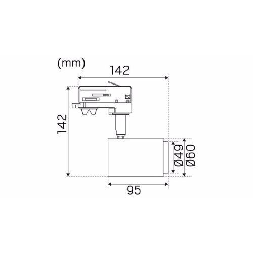 HIDE A LITE Focus Track Micro 10W 36° Vit Tune - 2