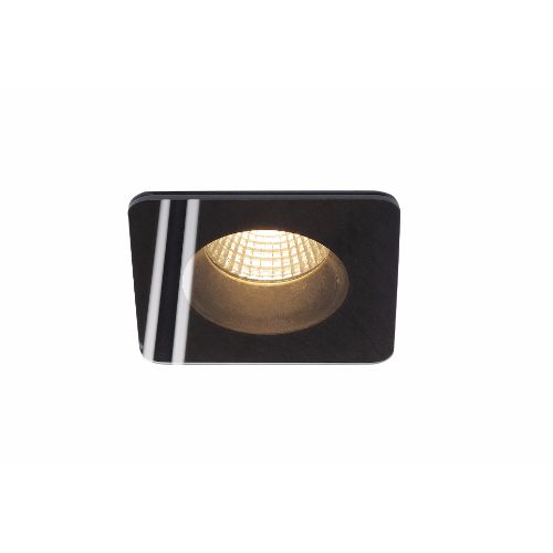 SLV BY BELLALITE Patta-F Square Svart 12W 3000K