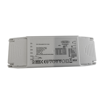 Multidriver 20W 250-700mA, DALI Push 1-10V