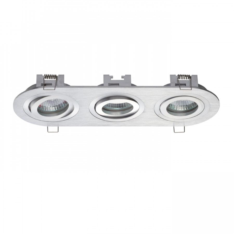 RENDL Bizz II 12V GU5,3 Borstad Aluminium - 5