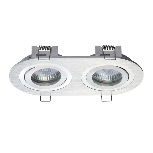 RENDL Bizz II 12V GU5,3 Borstad Aluminium - 3