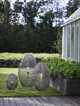 PR HOME Hanoi Golvskärm Natur 50 cm