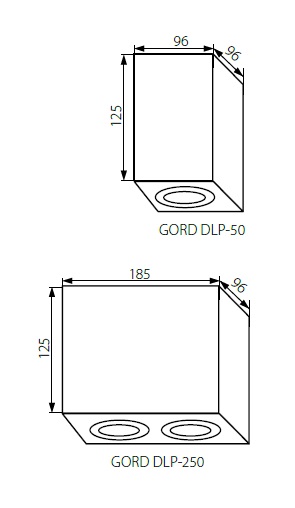 KANLUX Gord DLP 50-AL - 2