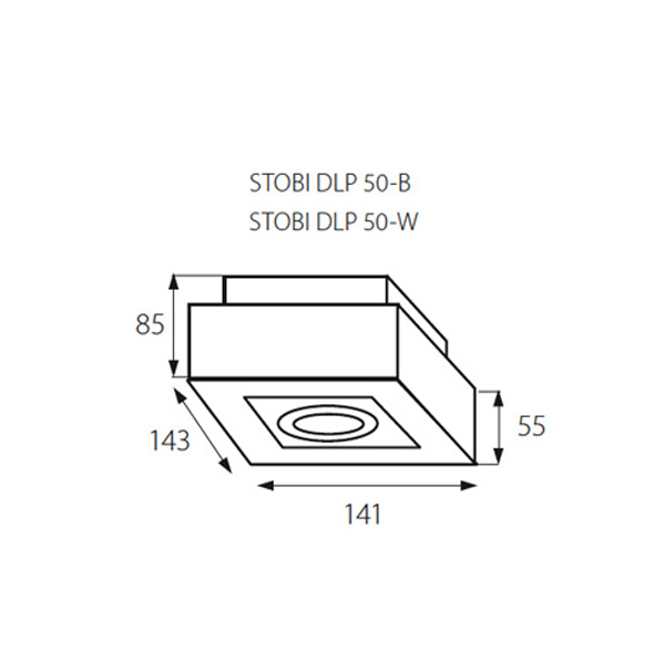 KANLUX Stobi DLP 50-B - 2