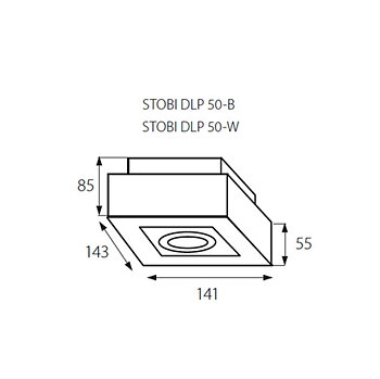 KANLUX Stobi DLP 50-B