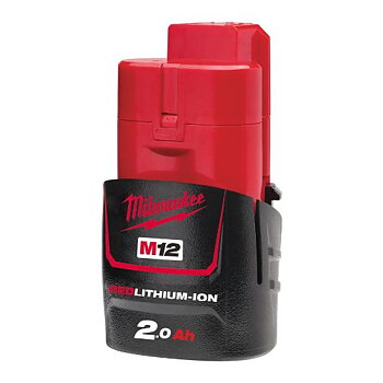MILWAUKEE Batteri Milwaukee 12V 2,0Ah L