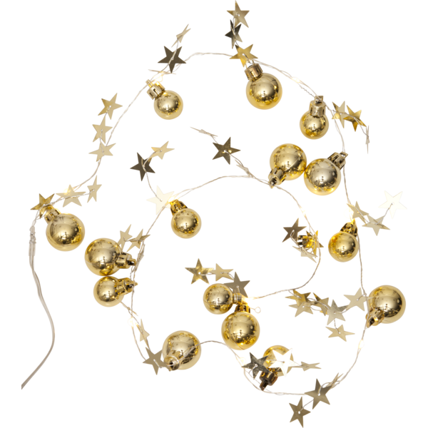 STAR TRADING Ljusslinga X-mas 10 LED dewdrops