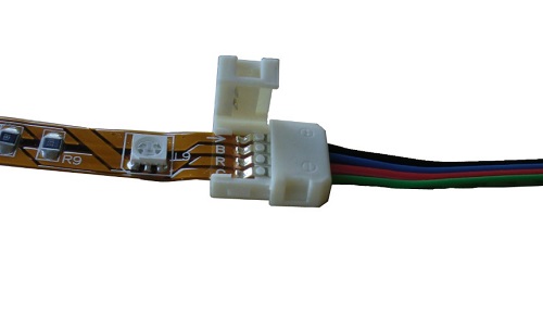 RGB Klämanslutning 4-Pin Dubbel 15cm - 3