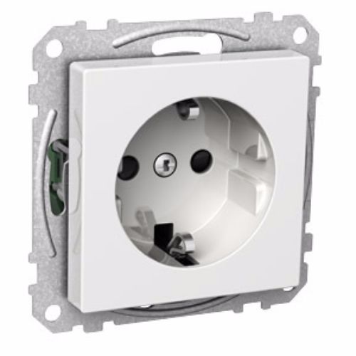 SCHNEIDER ELECTRIC Exxact 1-Vägs Vägguttag Jordat