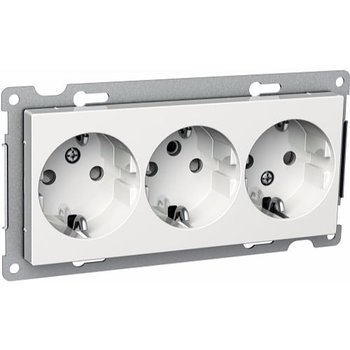SCHNEIDER ELECTRIC Exxact 3-vägsuttag Jordat