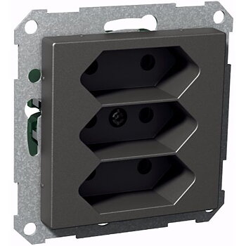 SCHNEIDER ELECTRIC Exxact 3-vägsuttag Klass II