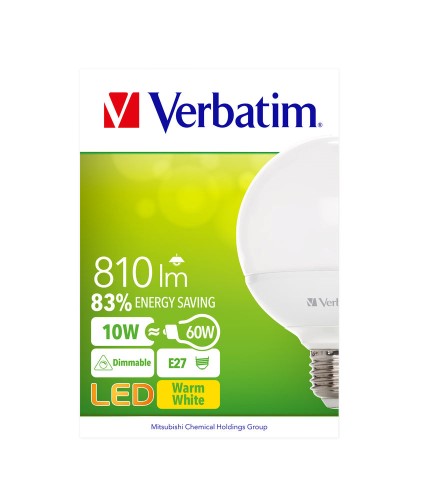VERBATIM E27 10W (60W) 2700K Dimbar - 3