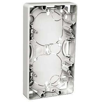 SCHNEIDER ELECTRIC Förhöjningsram 2-fack 21mm