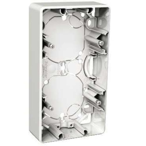 SCHNEIDER ELECTRIC Förhöjningsram 2-fack 35mm