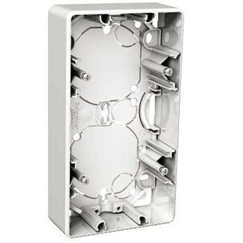 SCHNEIDER ELECTRIC Förhöjningsram 2-fack 35mm