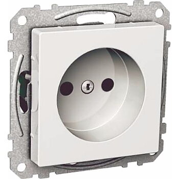 SCHNEIDER ELECTRIC Exxact 1-Vägs Vägguttag Ojordat