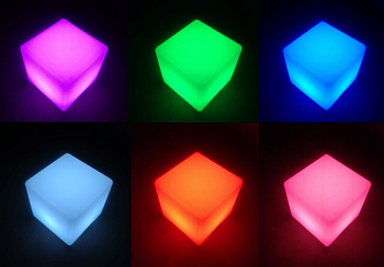 RGB LED Bordslampa 25 cm