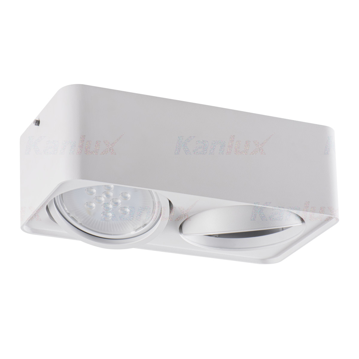KANLUX TUBEO ES 250, Vit/Svart - 4