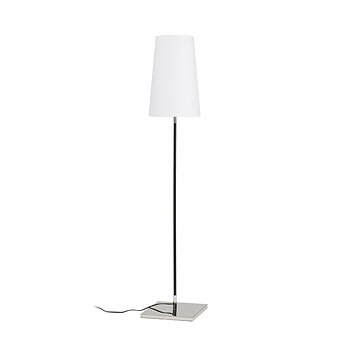 RENDL Lulu Golv Vit/Svart Krom