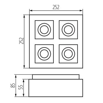 KANLUX STOBI DLP 450-B