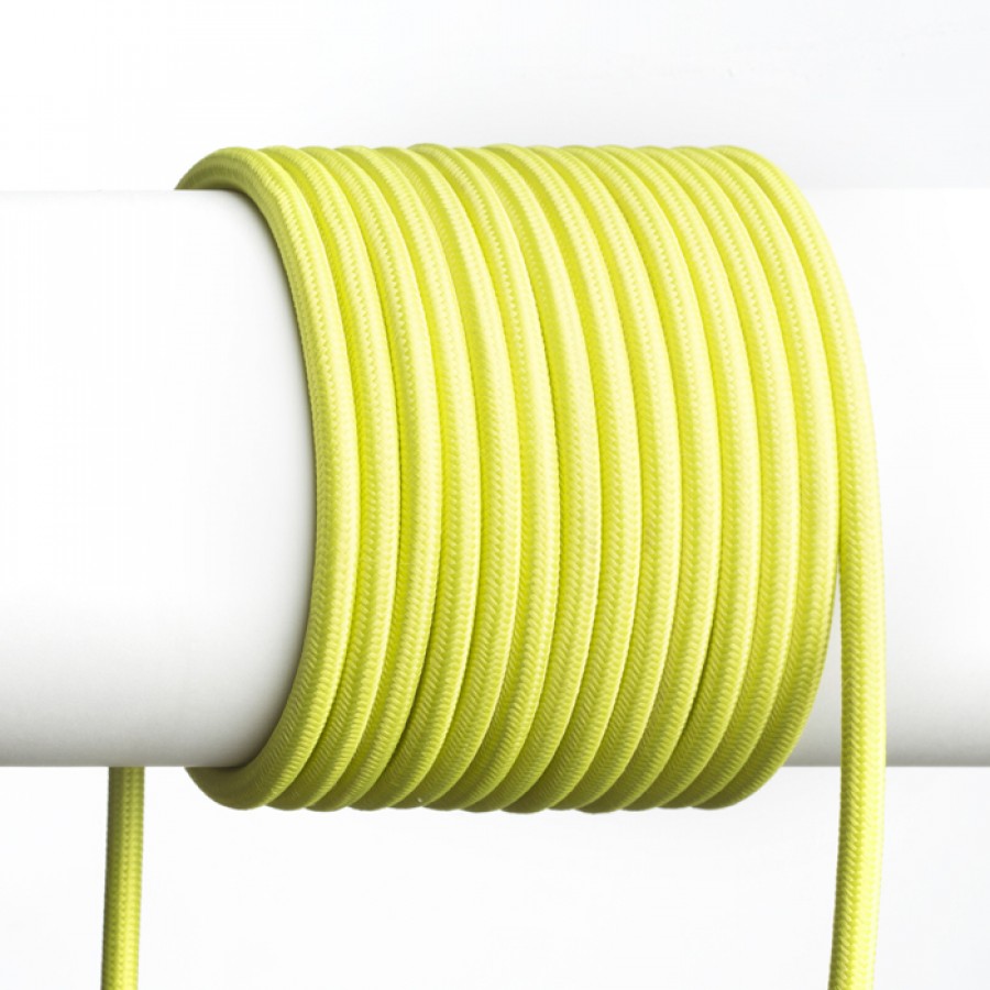 RENDL Fit 3x0,75 textilkabel metervara Vit - 3