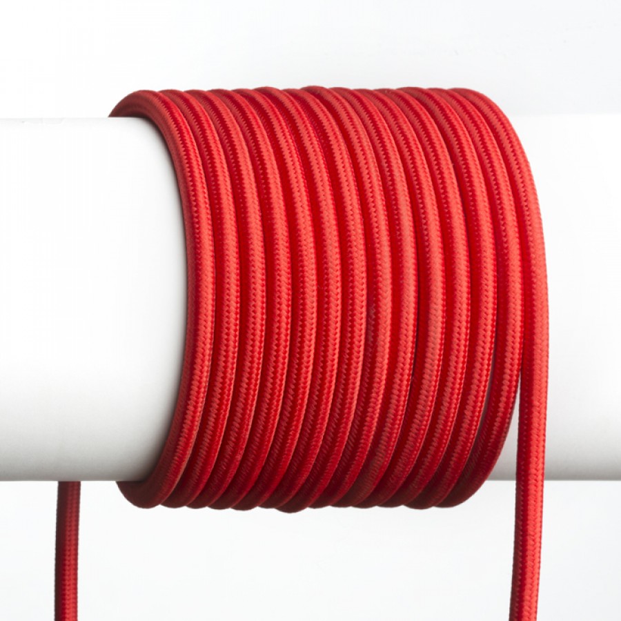 RENDL Fit 3x0,75 textilkabel metervara Vit - 4